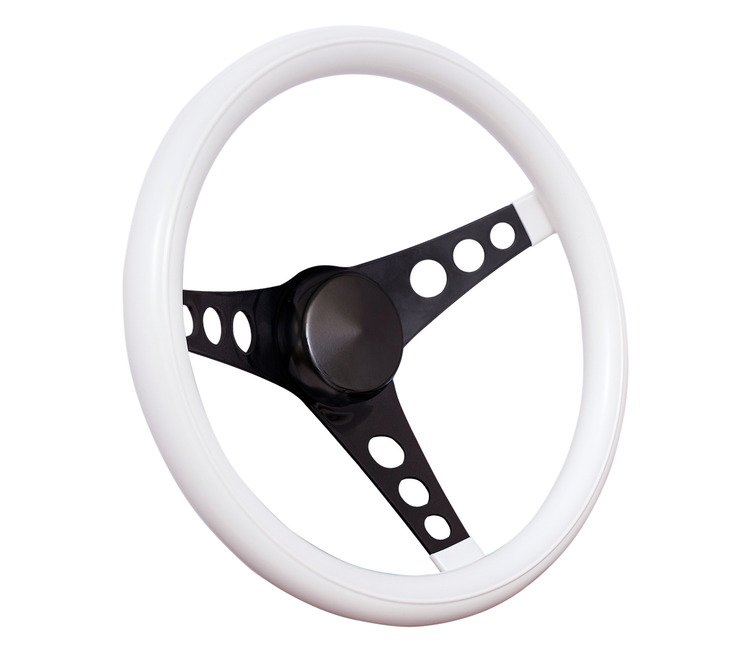Grant Products 334w Classic White-Grip Steering Wheel