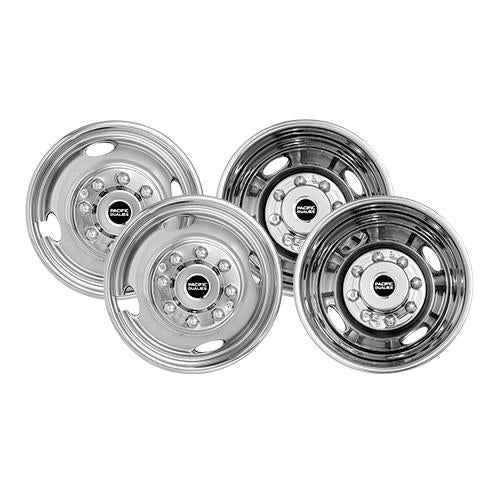 Pacific Dualies 29-1608 Wheel Simulators - 16 in 8 Lug