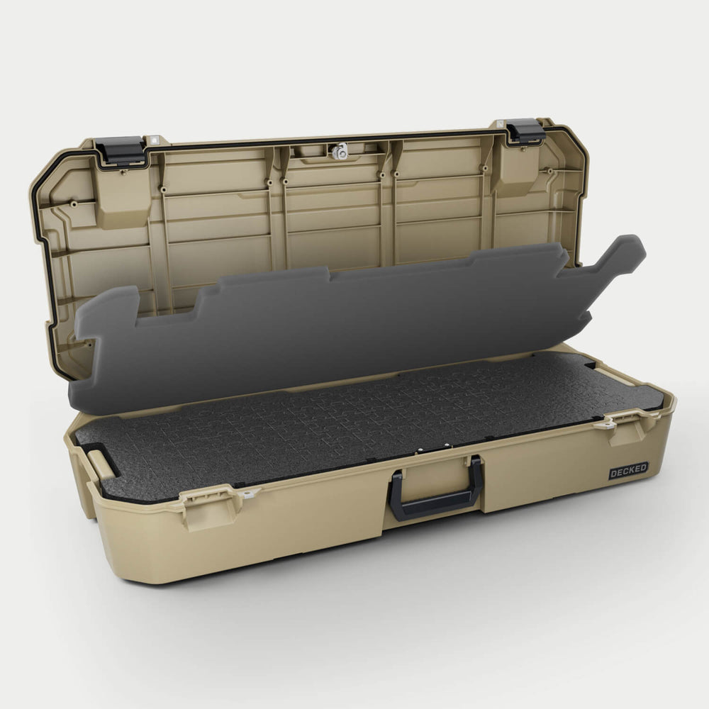 Decked A0031-MANF-TAN Honcho 80 Tan Organizer with Foam