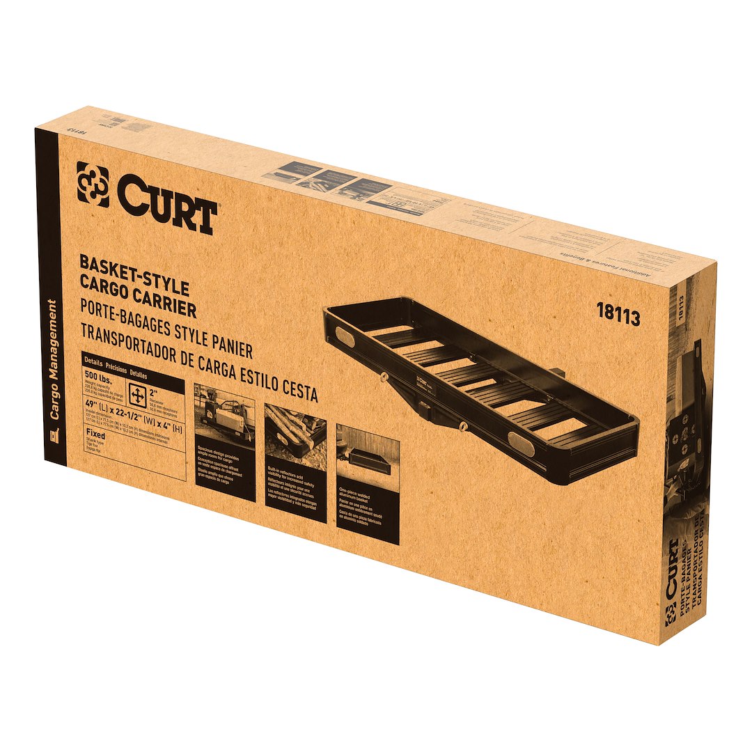 Curt 18113 Trailer Hitch Cargo Carrier - image 7