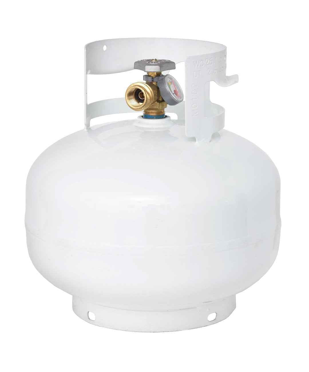 Flame King YSN11SQT Propane Tank - 11 lb with Gauge