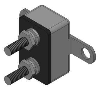 Lippert 134181 6A Automatic-Reset Circuit Breaker