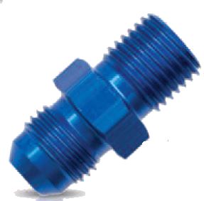 Redhorse 8161-06-16-1 Blue Aluminum Series 8161 Flare Adapter