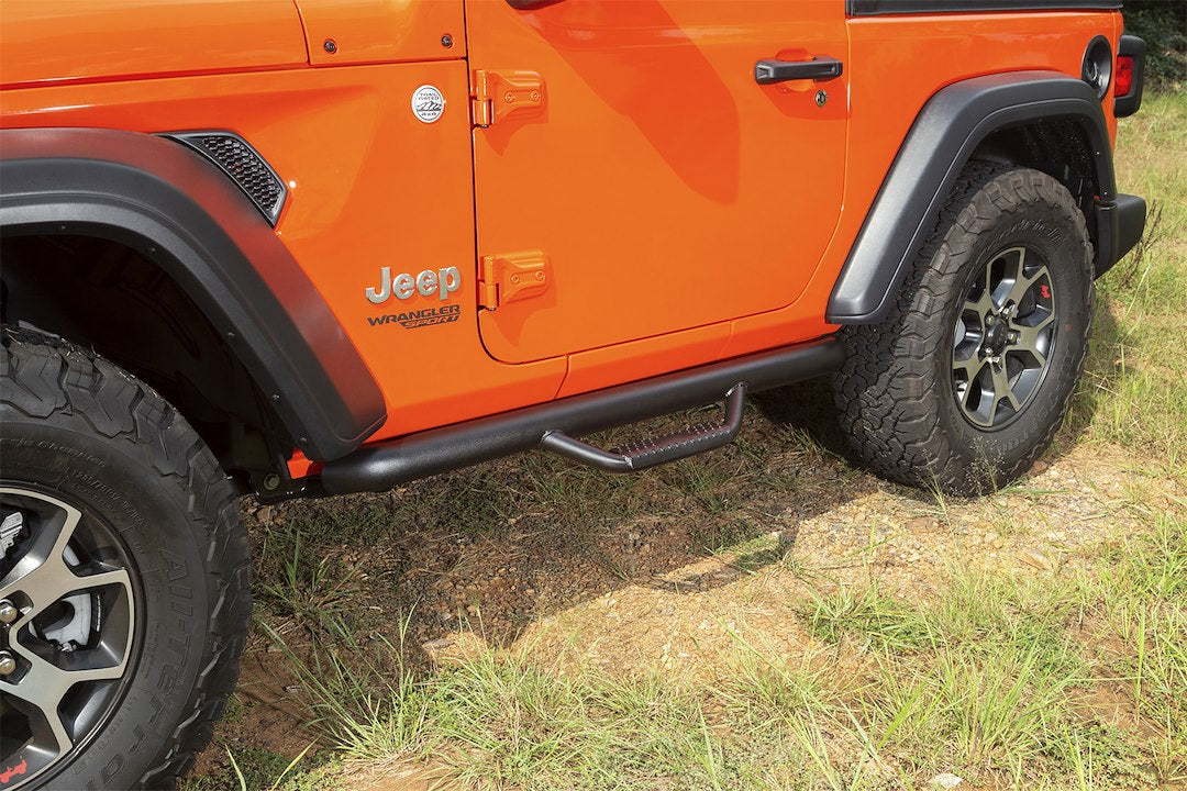 Rugged Ridge 11596.03 Spartan Round Nerf Bar for JL