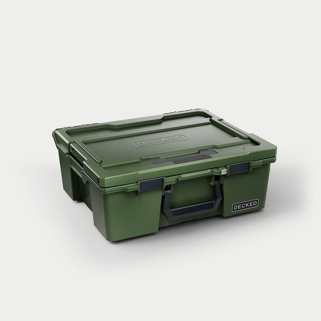 Decked A0020-HRAK-GRN Halfrack 32 Ranger Green Organizer
