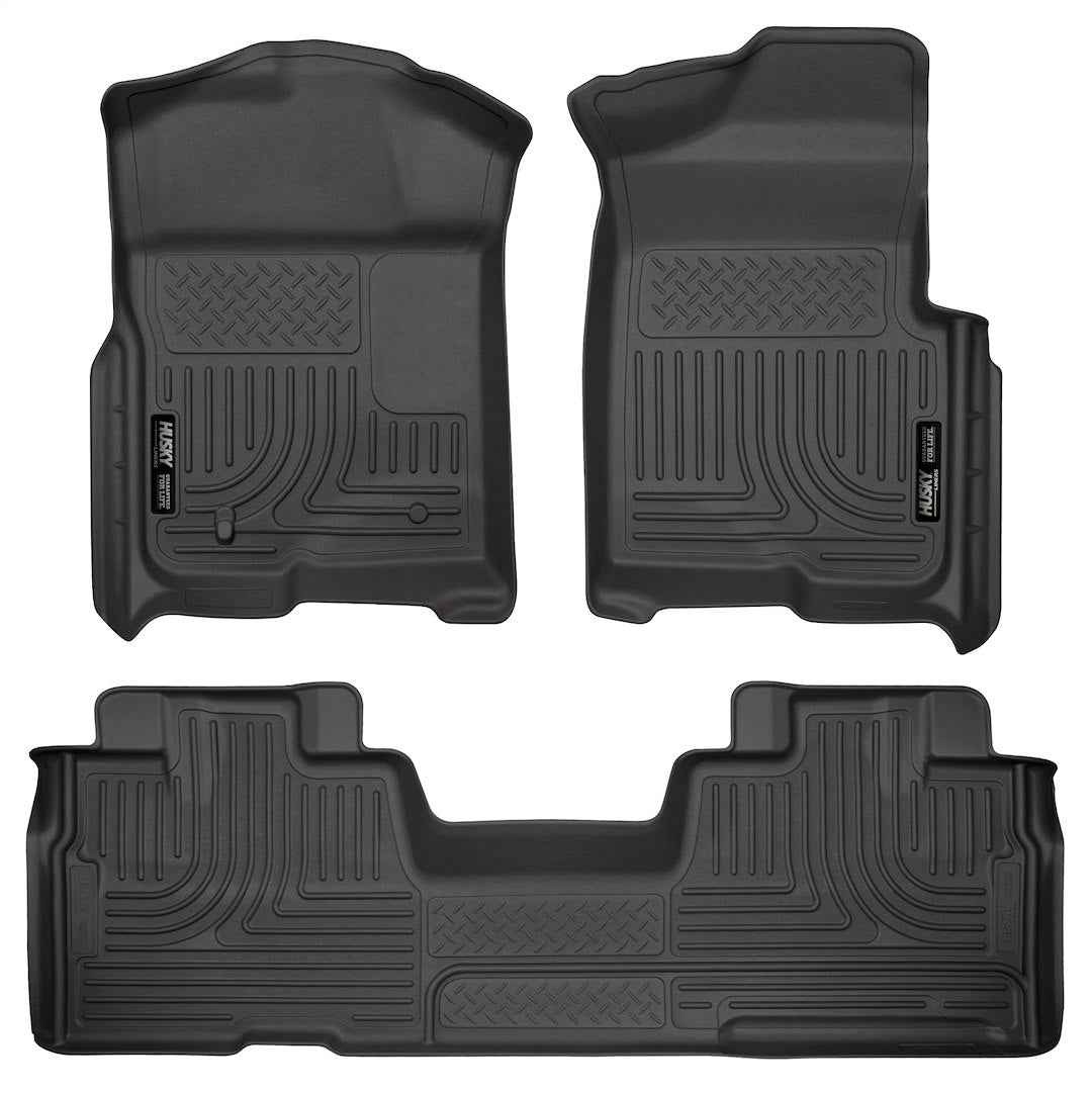 Husky Liner 98341 Floor Liner for Ford F-150 2009–2014