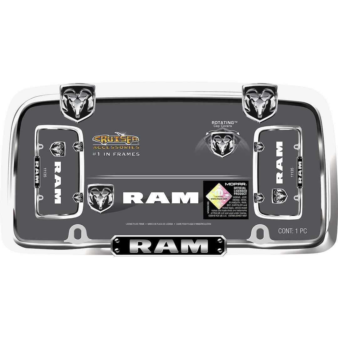 Cruiser 11135 Ram License Plate Frame