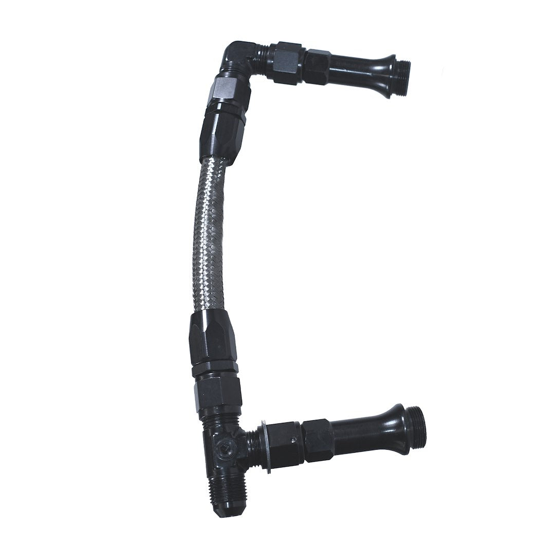 SpeedFX 575115B Black -8AN Holley 4150 Fuel Line