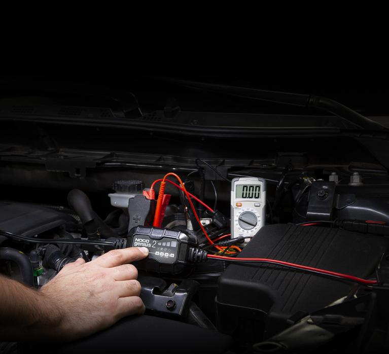 NOCO GENIUS2 2A Smart Battery Charger & Maintainer – 6V/12V