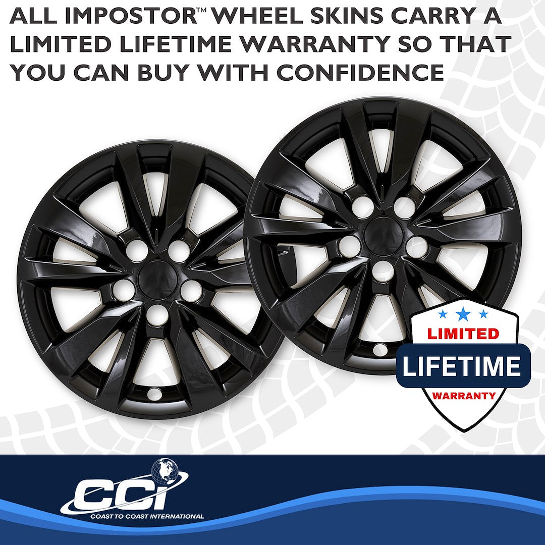 Coast To Coast IMP530BLK Black 16-Inch Wheel Skin Set - image 5