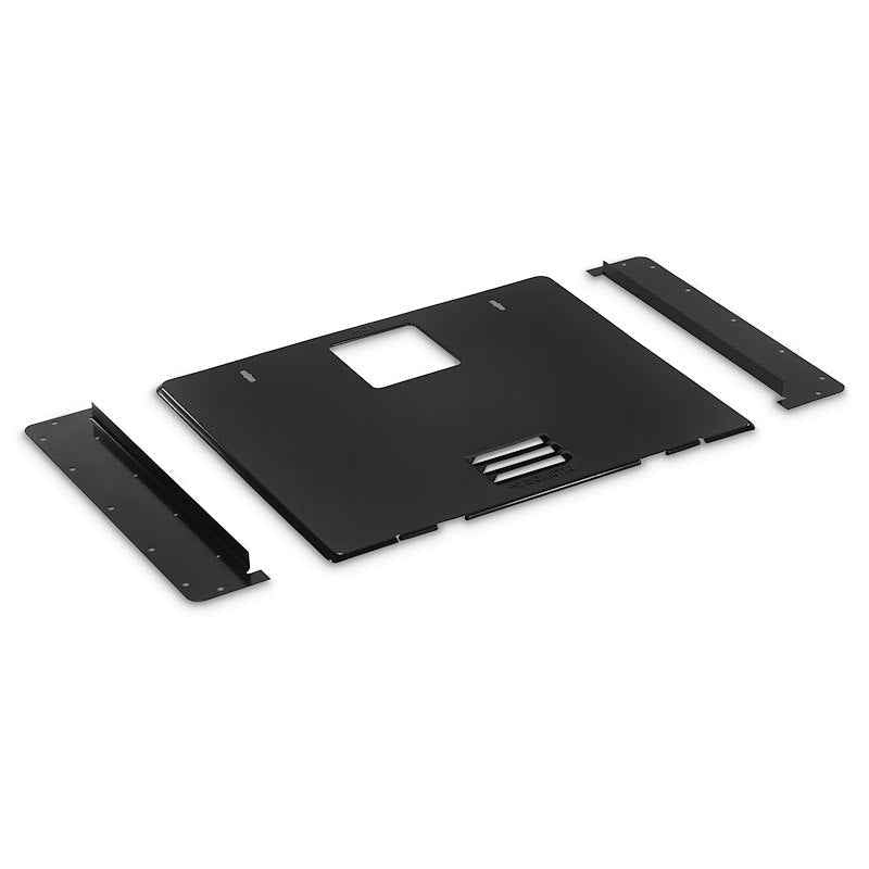 Dometic Water Heater Access Door – Black, Retrofit Kit with Adapter Plates