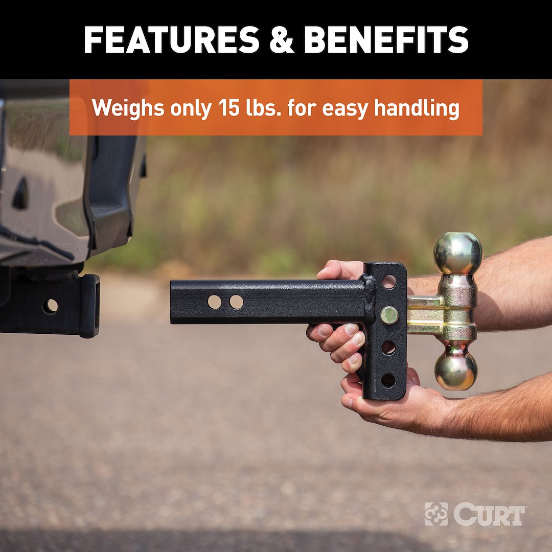 Curt 45903 Trailer Hitch Ball Mount - image 5