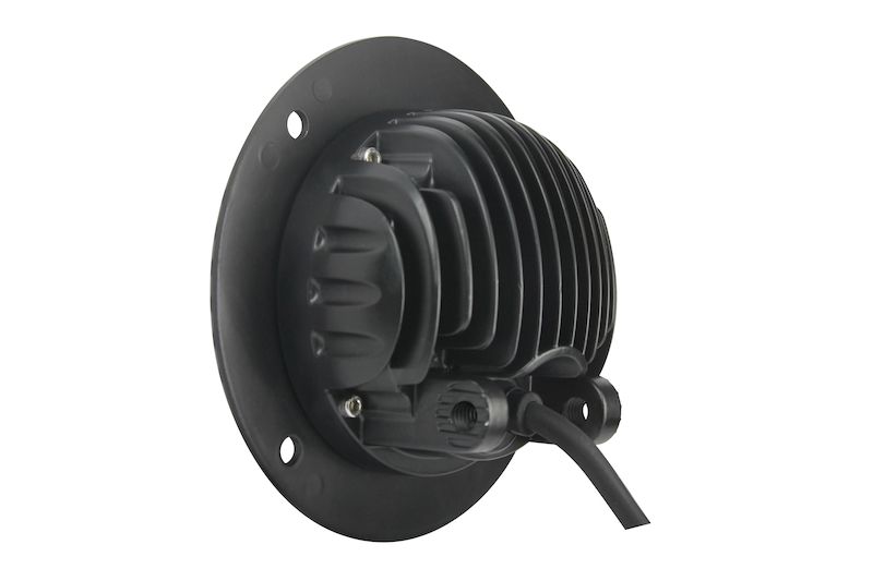 Hella 357201011 Optilux 90 mm 18W Flush-Mount LED Spot Light