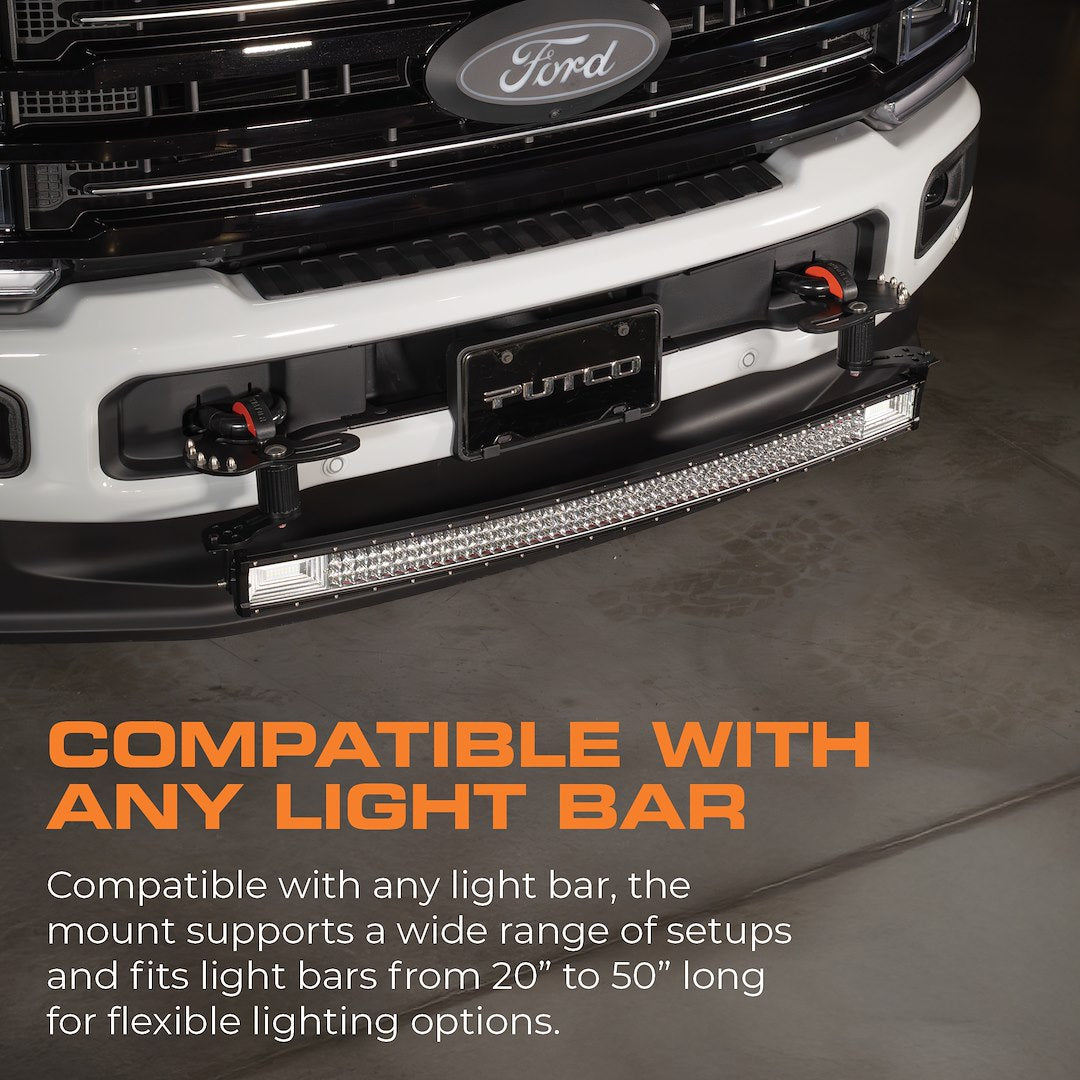 Putco D1s-A Light Bar Mounting Kit