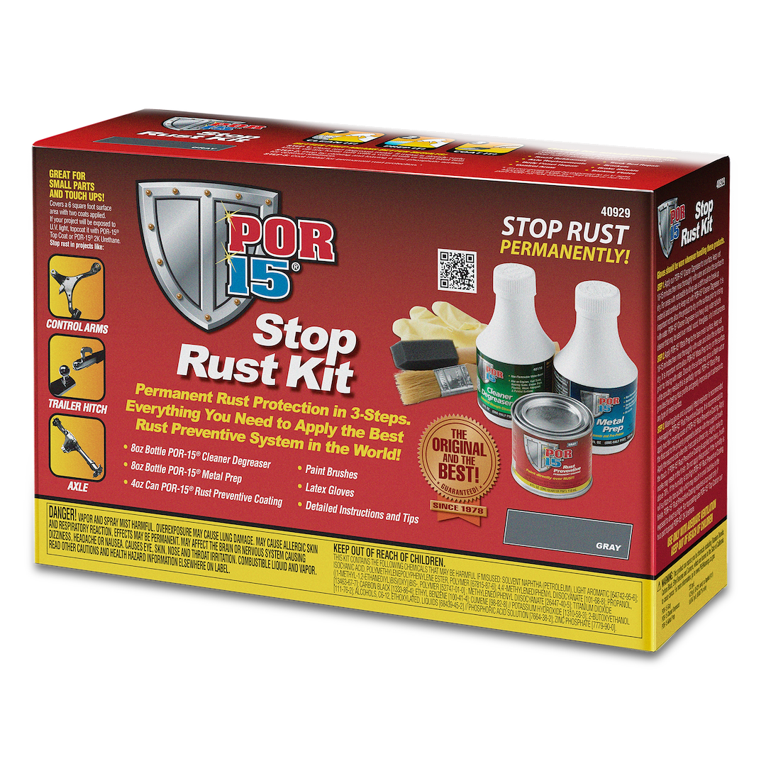 POR-15 40929 Gray Stop Rust Kit