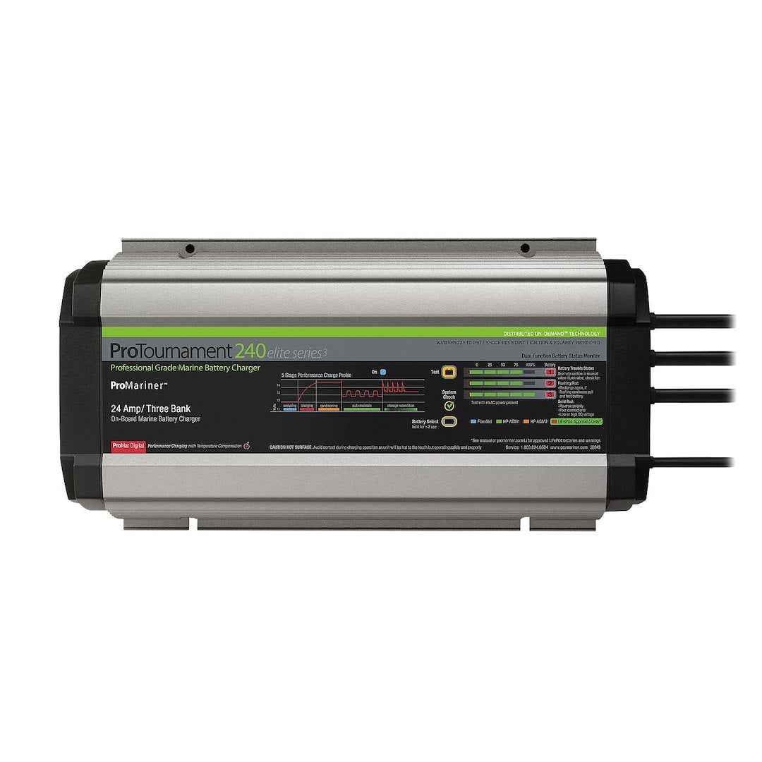 Pro Mariner 53243 12V 24A 3-Bank Marine Battery Charger