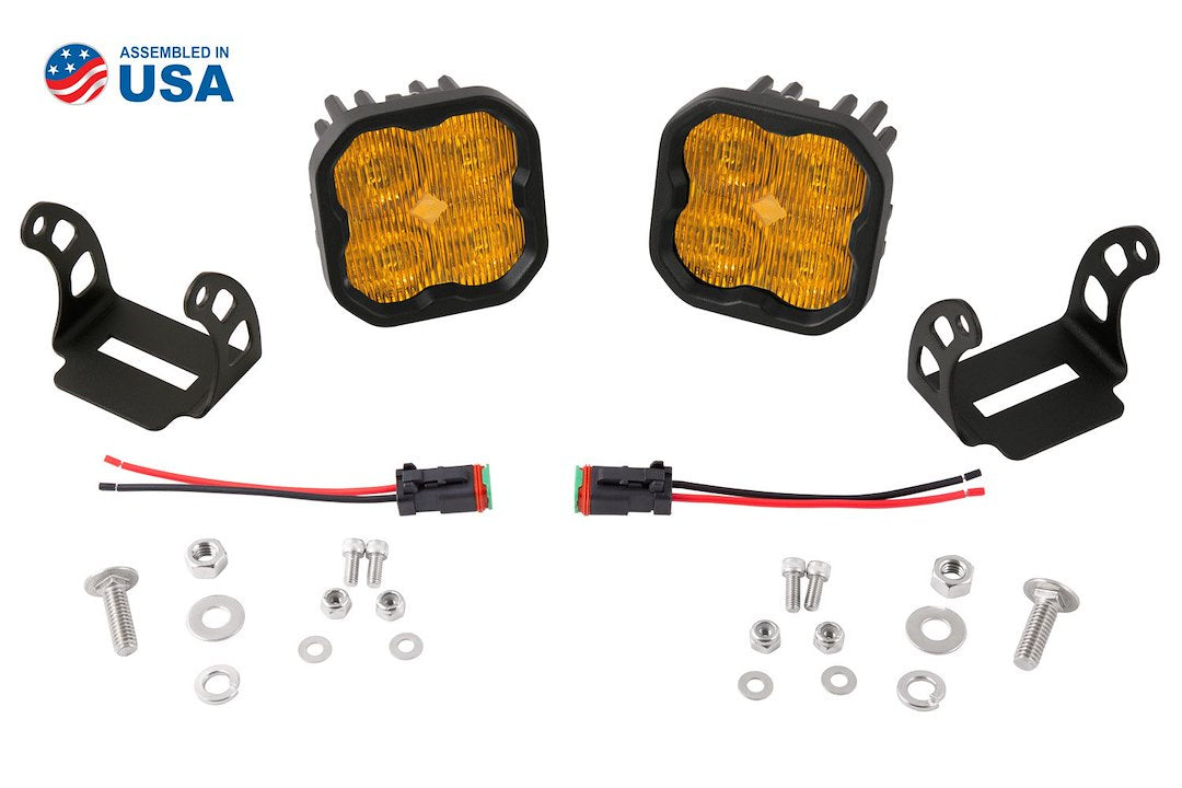 Diode Dynamics DD6910P SS3 Max Amber Fog Lights, Pair