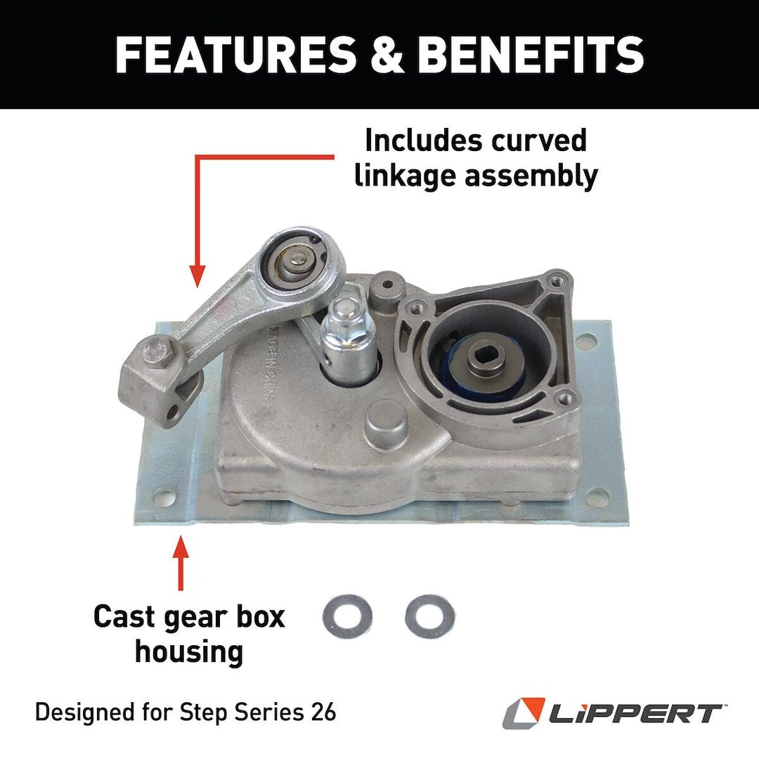 Lippert Components 379162 Entry Step Gear - image 2