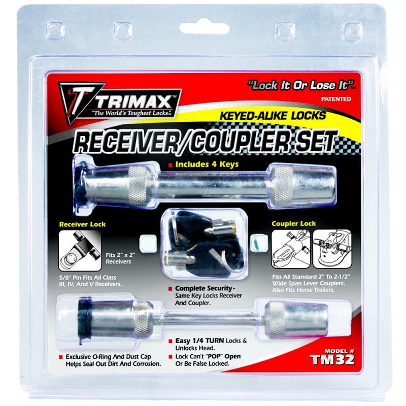 Trimax Locks Tm32 Trailer Coupler Lock