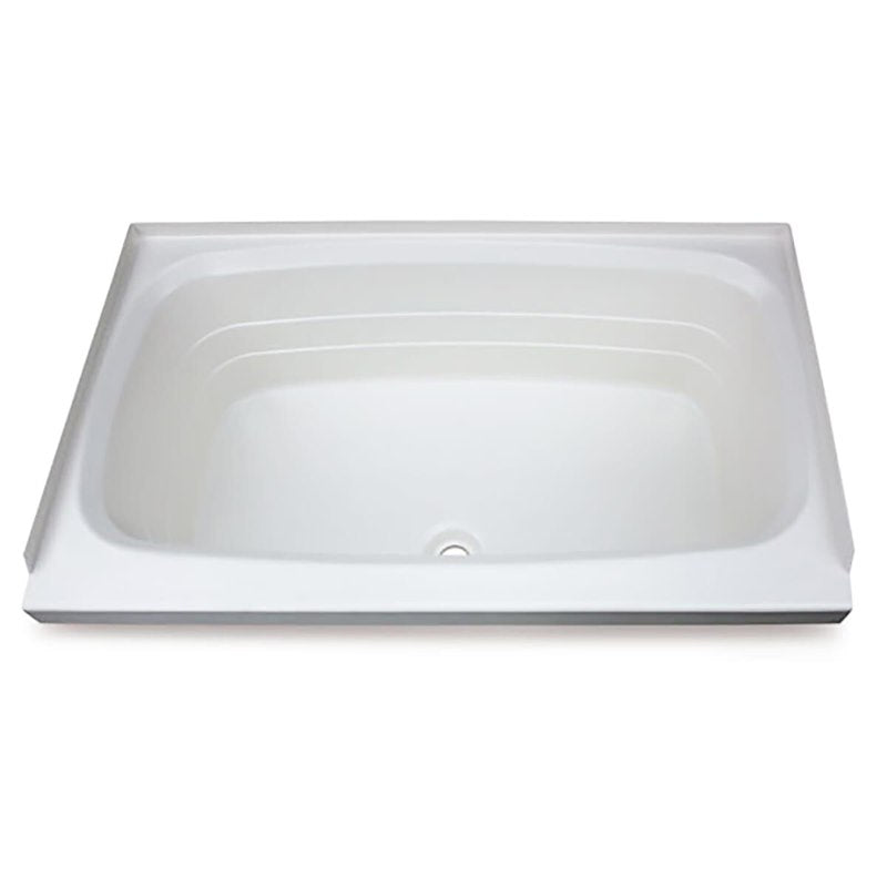 Lippert Better Bath 209661 24" x 38" RV Bathtub – Center Drain