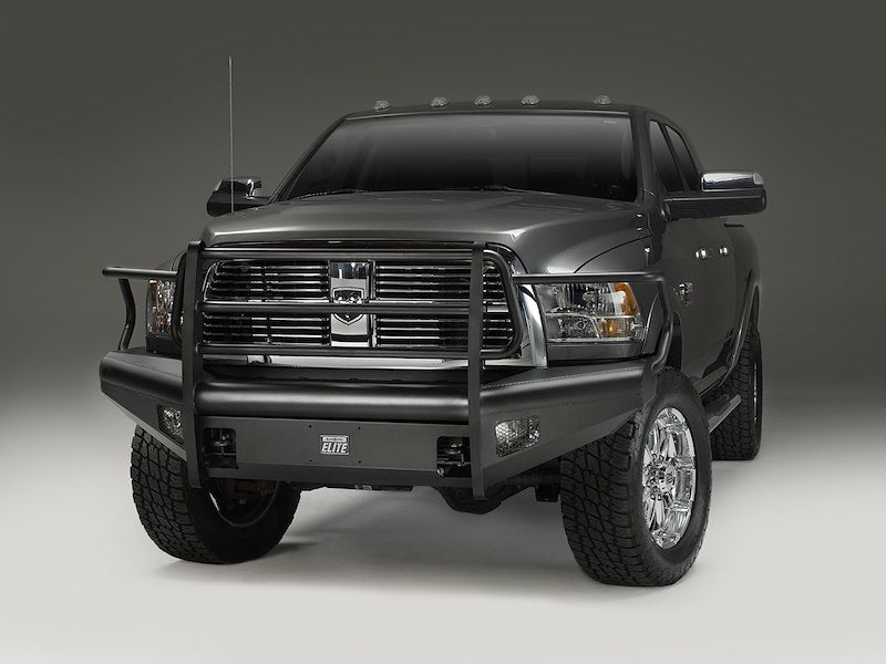 Fab Fours Black Steel Elite Front Bumper – DR10-Q2960-1