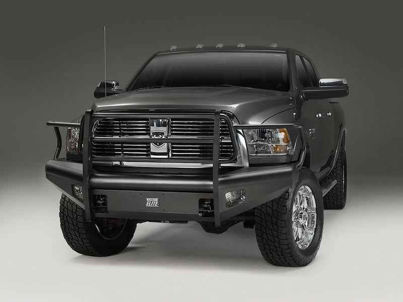 Fab Fours Black Steel Elite Front Bumper – DR10-Q2960-1