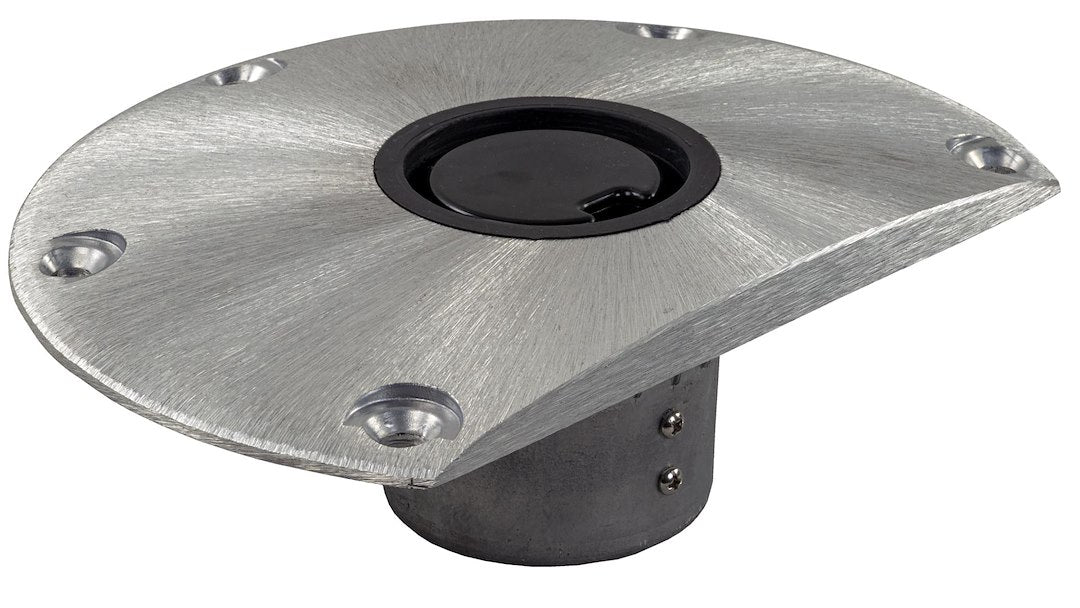 Springfield Marine 1300750-L1 Satin Plug-In Seat Base Plate