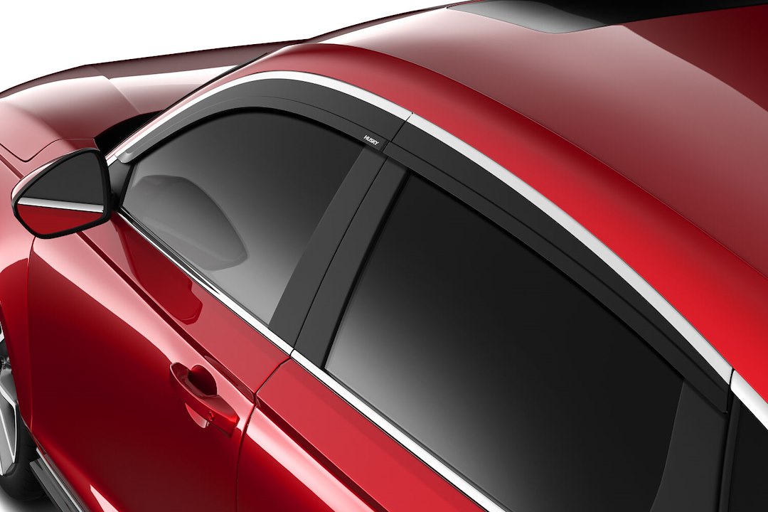 Husky 2884067 Low Profile Ventvisor Tape-Mount Rain Guards