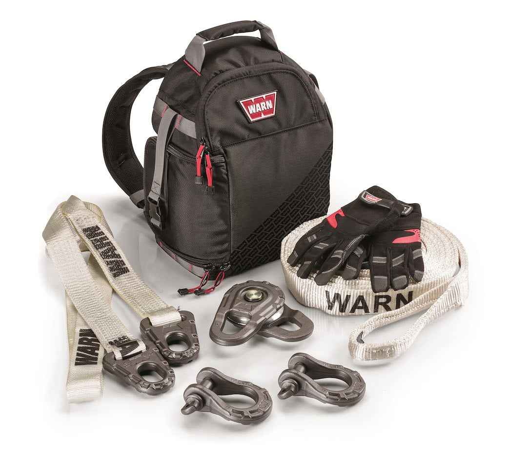 Warn 97565 Winch Rigging Kit with Black Storage Bag