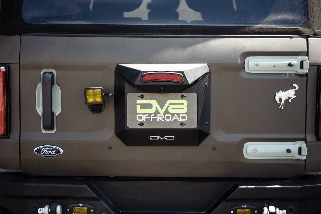 DV8 Offroad TSBR-01 Bronco Spare-Delete License Kit