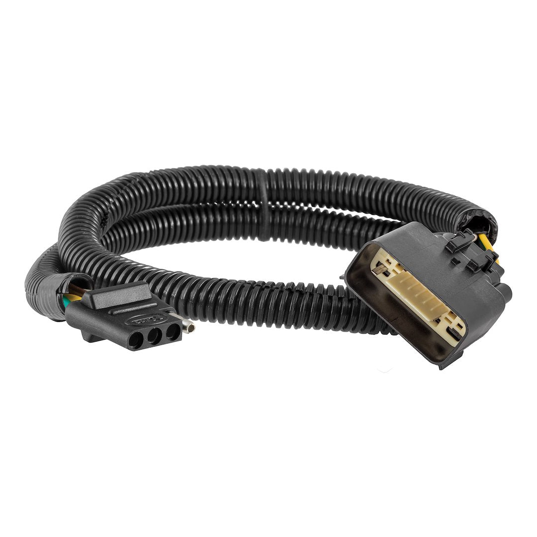 CURT 56532 Black Vehicle-End 4-Flat Connector - image 1