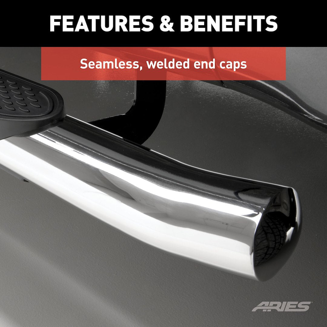 Aries With Surface Steps Oval Nerf Bar S225041-2 - image 7