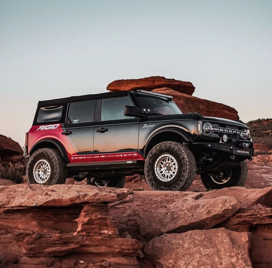 Rigid 430613 Revolve Light Bar with Broad-Spot Optics