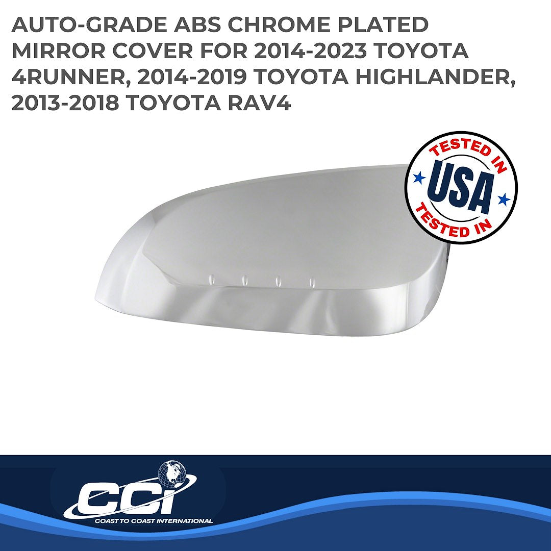 Coast To Coast MC67498T 4Runner Chrome Mirror Top Covers - image 2