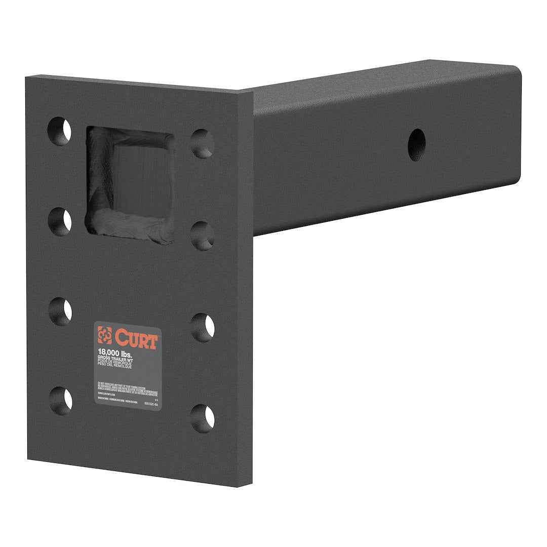 CURT 48329 Pintle Mount - 12-1/2 in Shank, 18000 lb