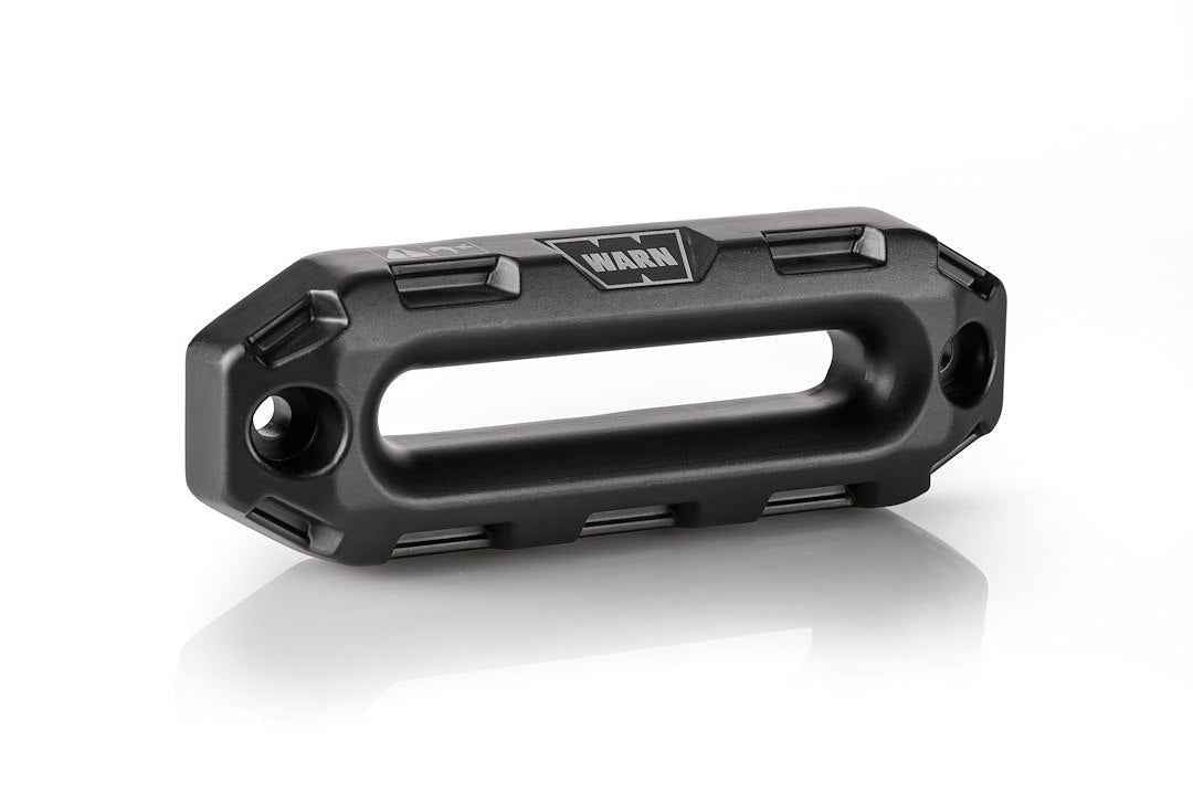 Warn 100730 Aluminum Hawse Winch Fairlead - Black