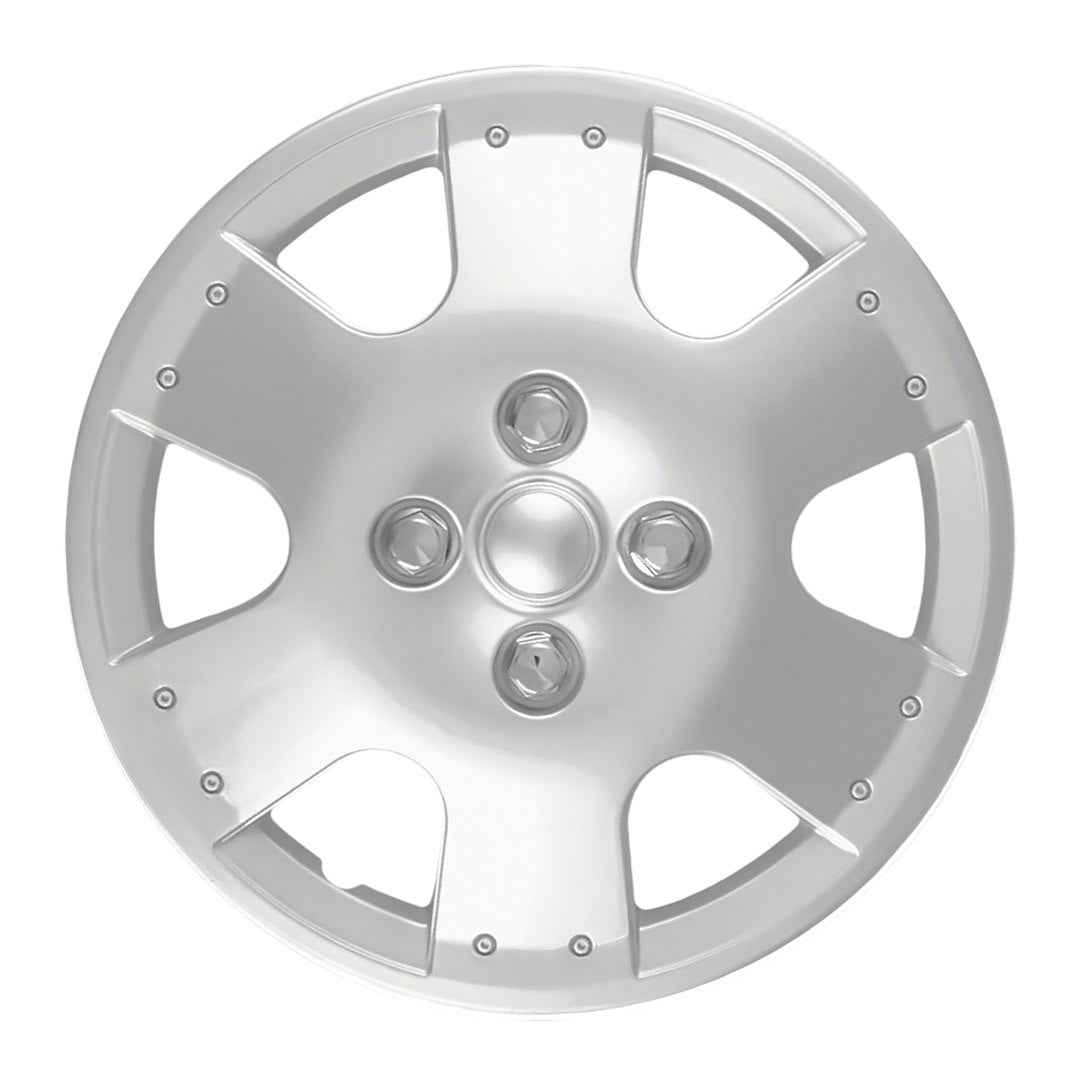 Coast To Coast 19314S Echo 14-Inch Silver Wheel Covers