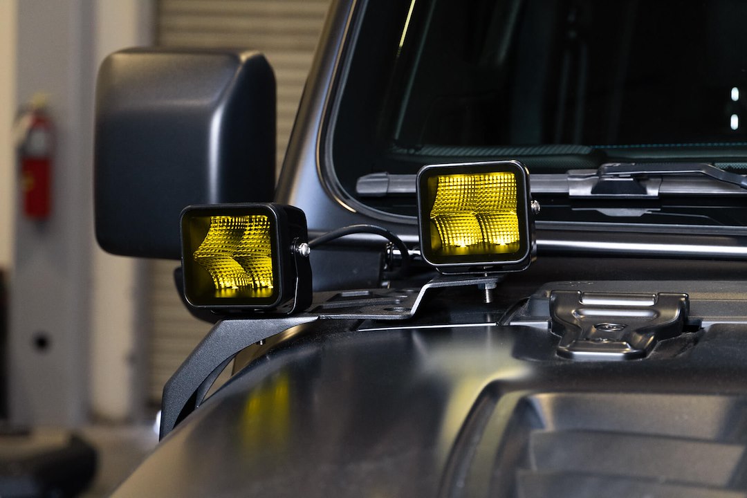DV8 Offroad BE3EW40W-A Elite Amber LED Pod Light