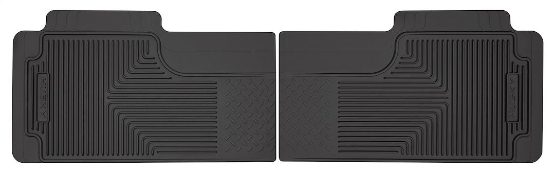 Husky Liners 52011 Heavy Duty Large Rear Mats, Black Pair