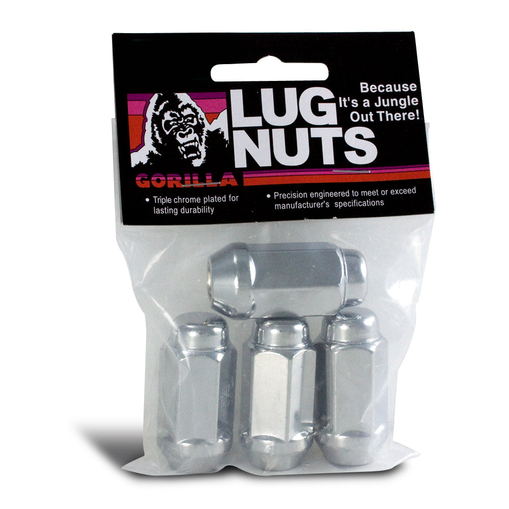 Gorilla 76147B Duplex Acorn Lug Nuts, 14 mm x 1.5, 4 Pack