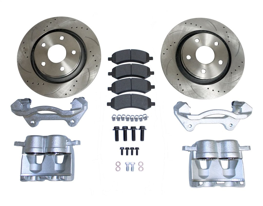 Crown Automotive RT31047 Wrangler JK Drilled/Slotted Brake Kit - image 1