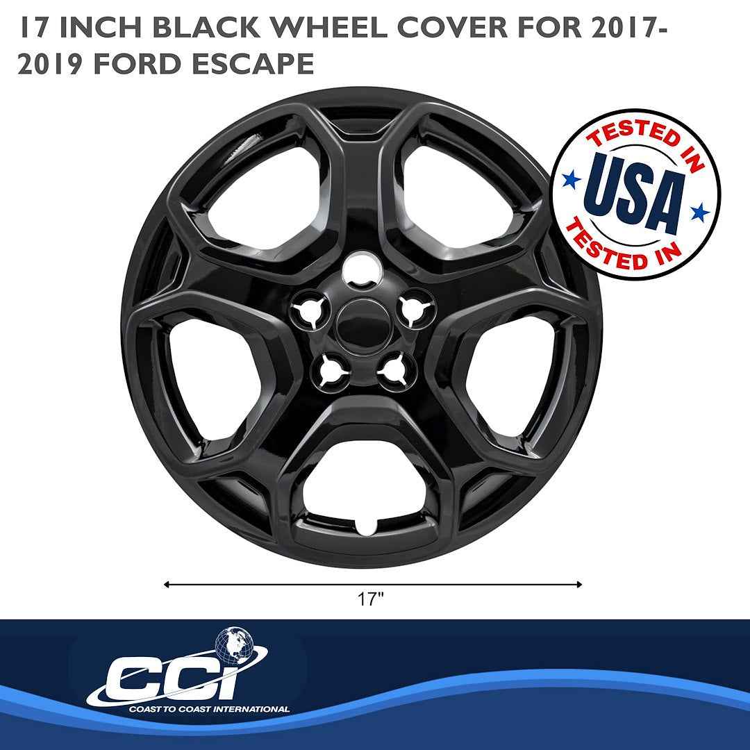 Coast To Coast 52517BLK Escape 17-Inch Black Covers