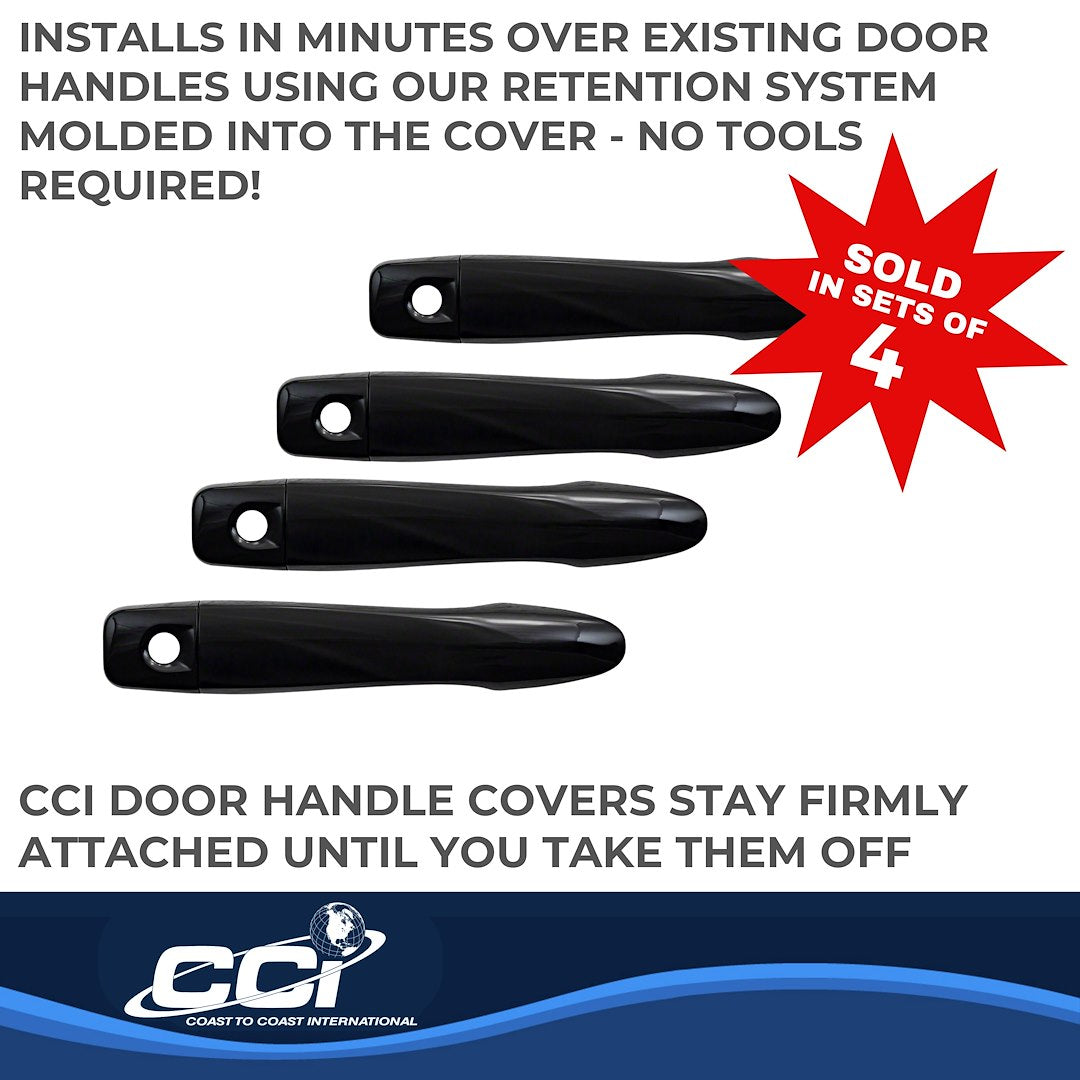 Coast To Coast DH68524BBK Black Frontier Lever Covers - image 3