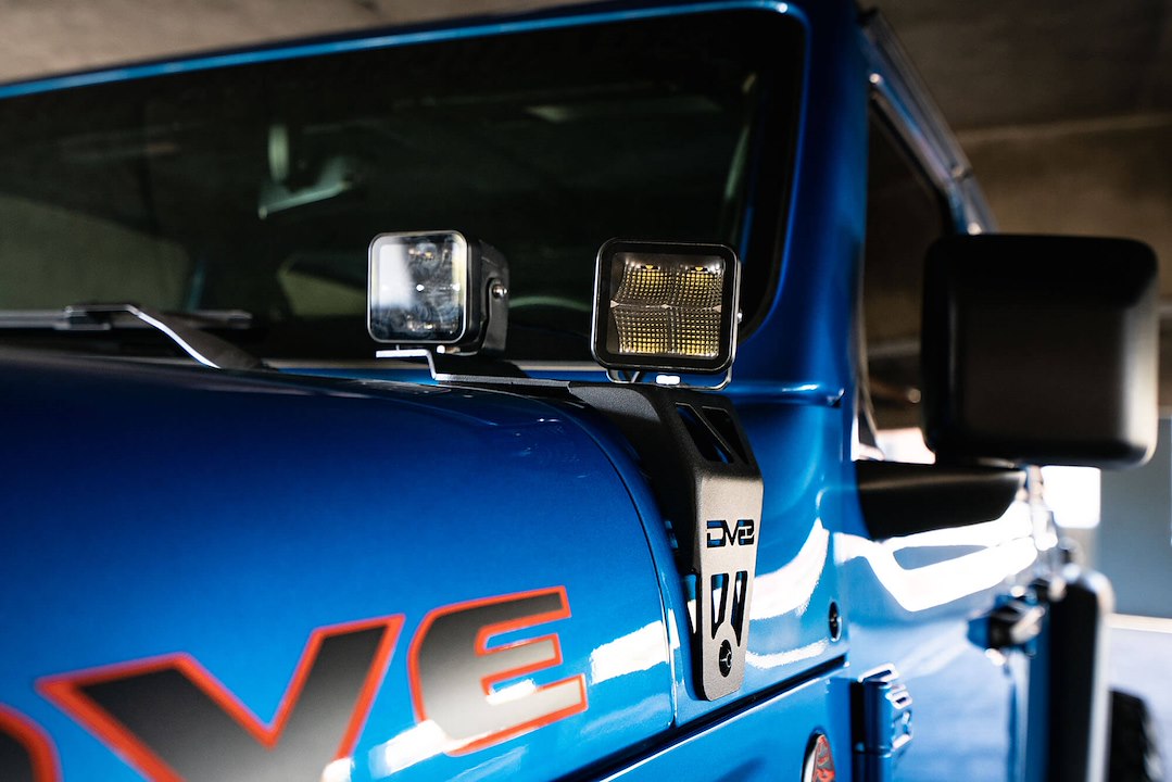 DV8 Offroad LBJL-06 Jeep JL 392/JT Light Bracket