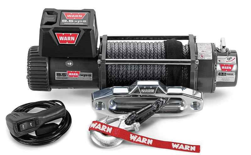 WARN 87310 9.5xp 9,500 lb 12V Electric Winch with 100' Synthetic Rope