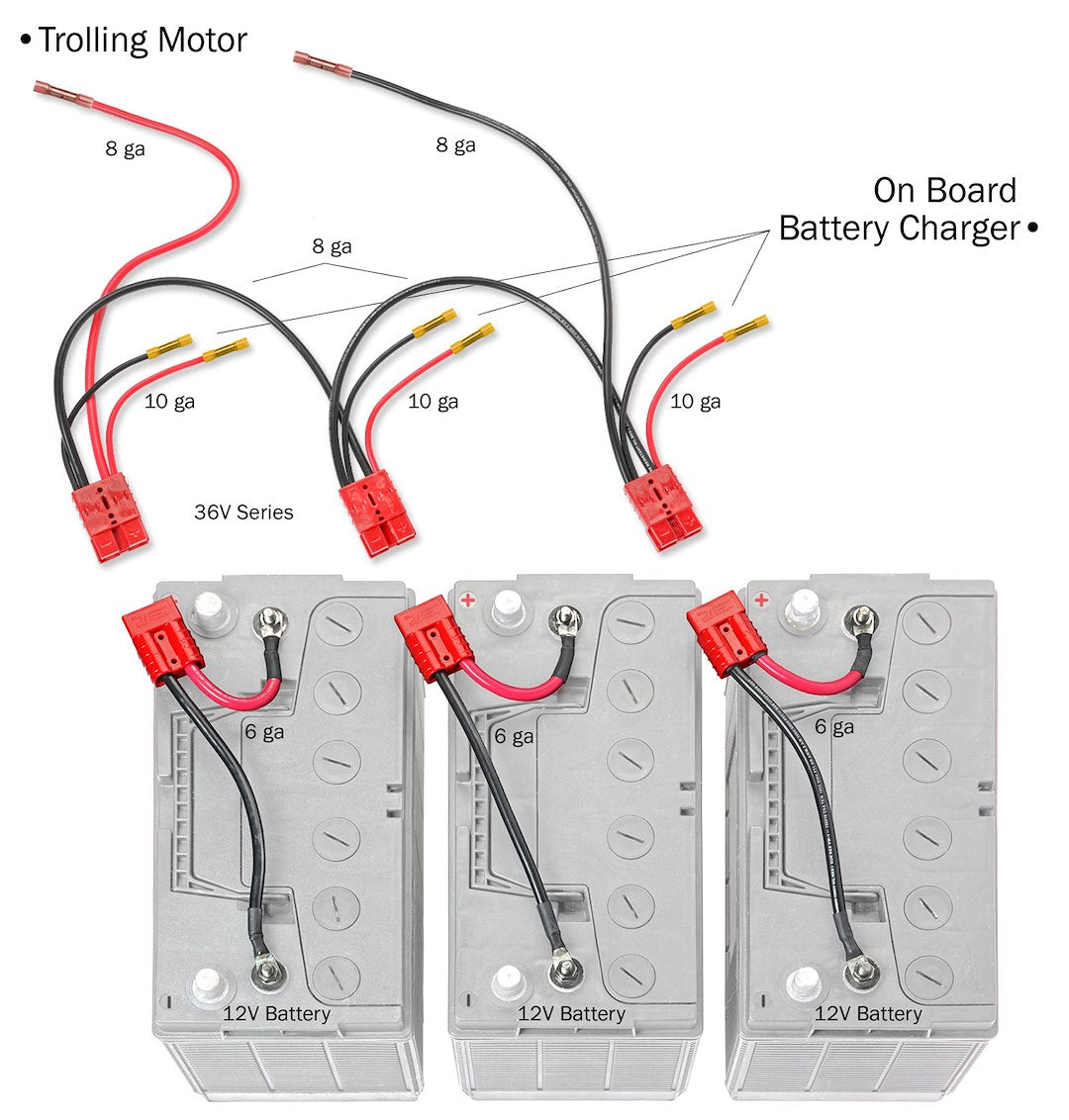 Connect-Ease RCE36VBCHK 8 AWG Trolling-Motor Harness - image 2