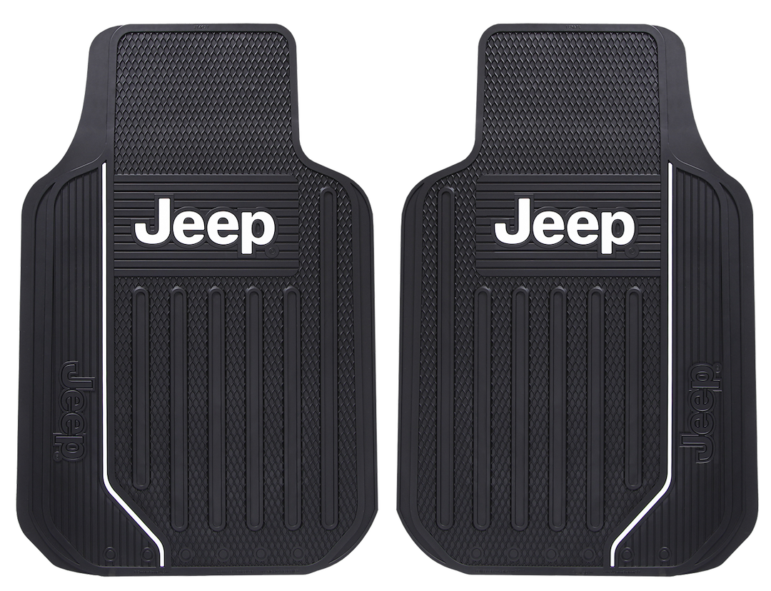Plasticolor 001616R01 Jeep Logo Floor Mat