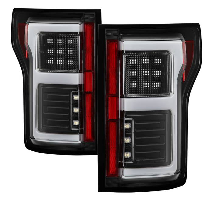 Spyder 5085313 Black Light-Bar LED Tail Light for F-150