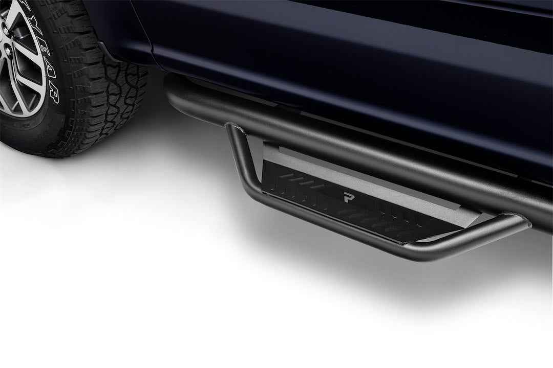 N-Fab HPF1777QCT Nerf Step Bar - 3 in, Black