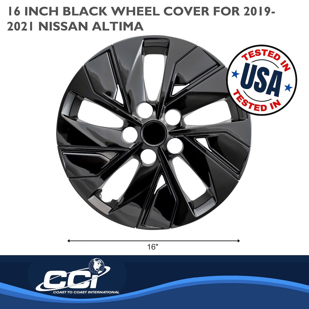 Coast To Coast 53816BLK Altima Black Split-Spoke Covers - image 3